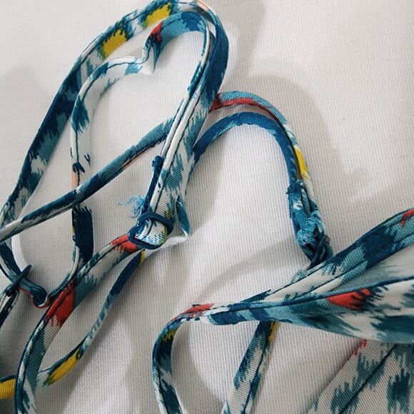 Old Navy Women Maxi Shift Dress Size XL Aztec Print Multicolor Sleeveless V Neck - Picture 6 of 9